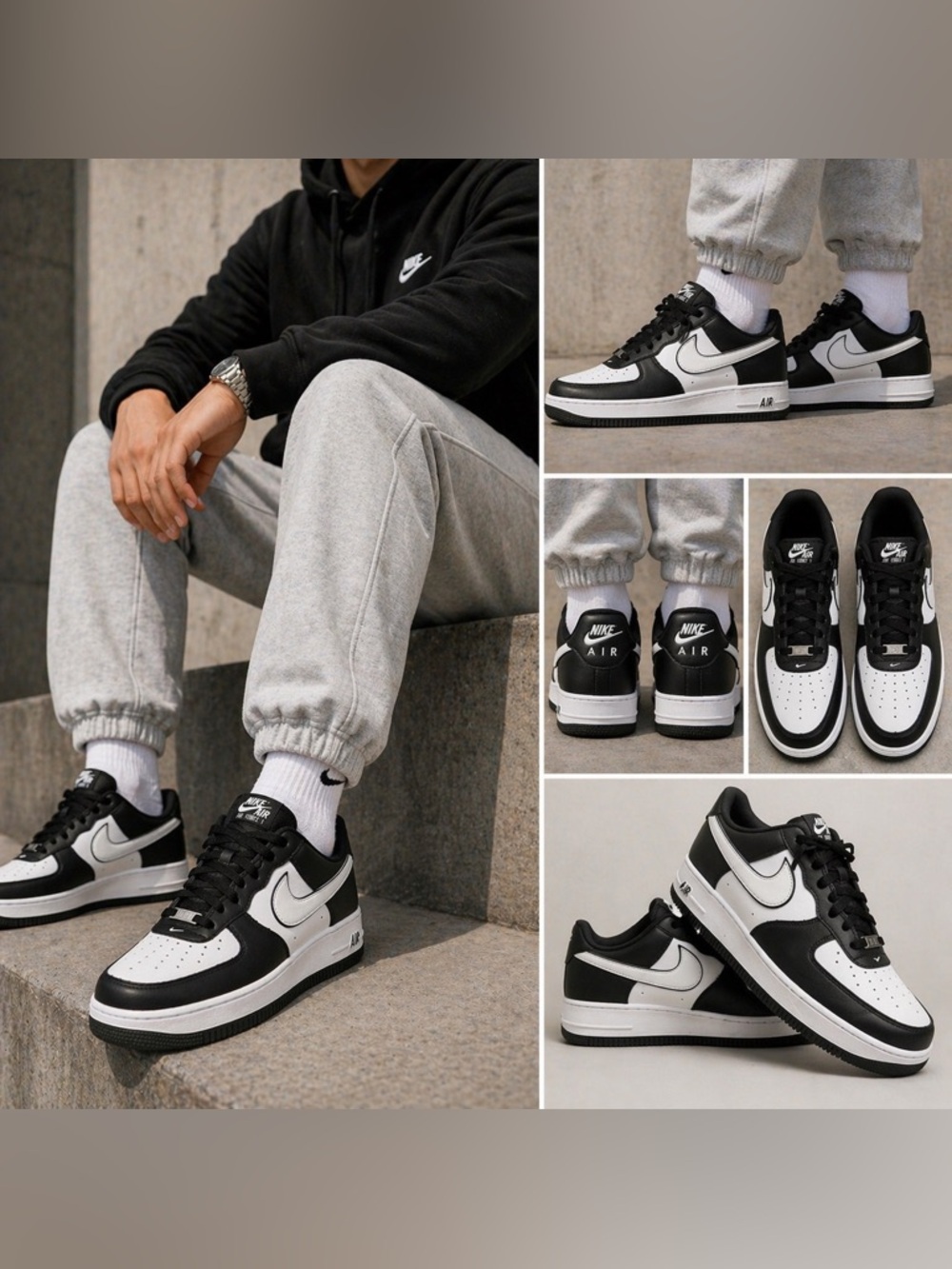 Nike Air Force 1 ‘07 Panda Low / Black & White / Men’s 13 - Style DV0788-001